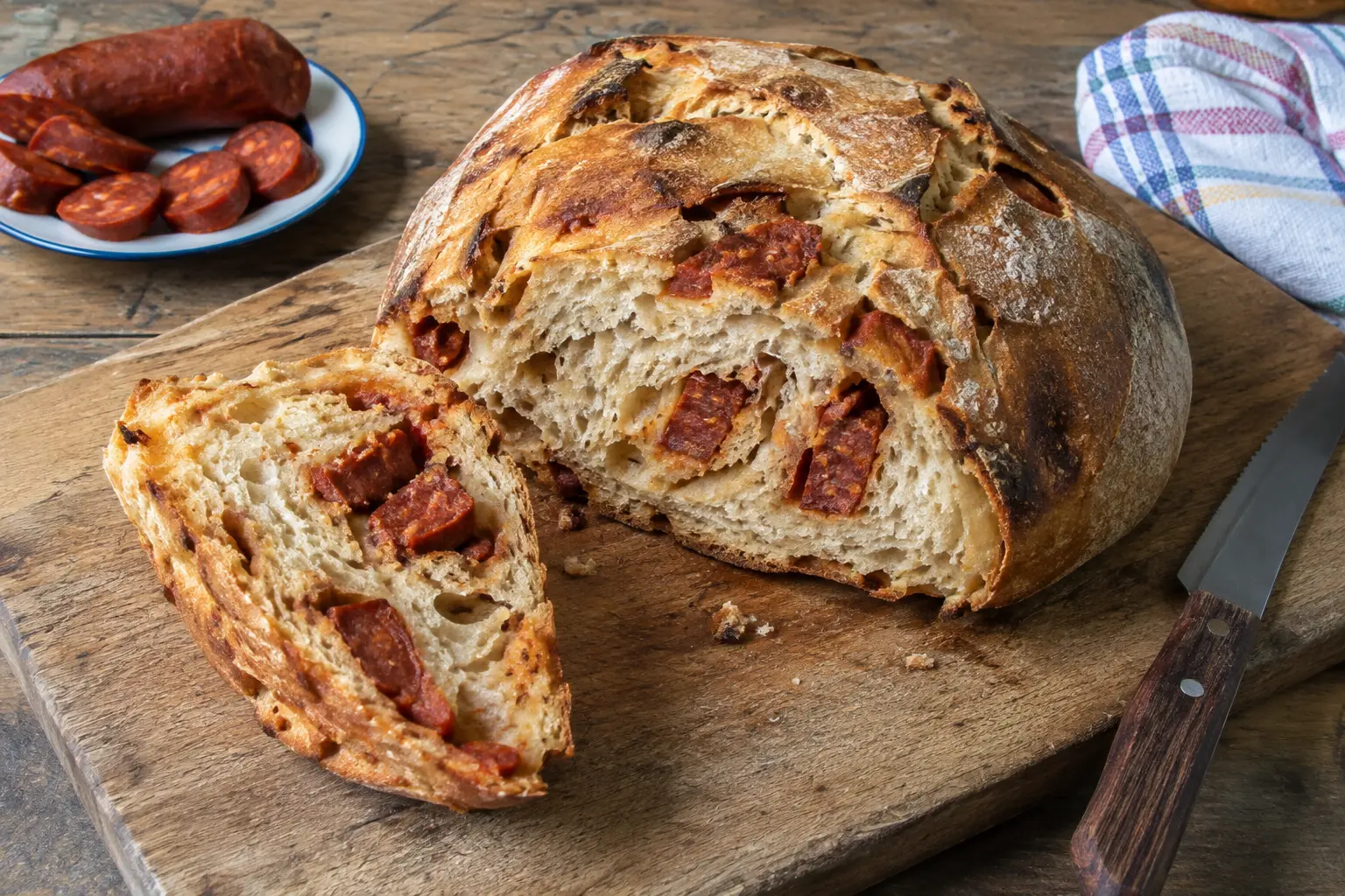 Pão de chouriço